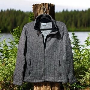 Columbia Black & Grey Herringbone Jacket